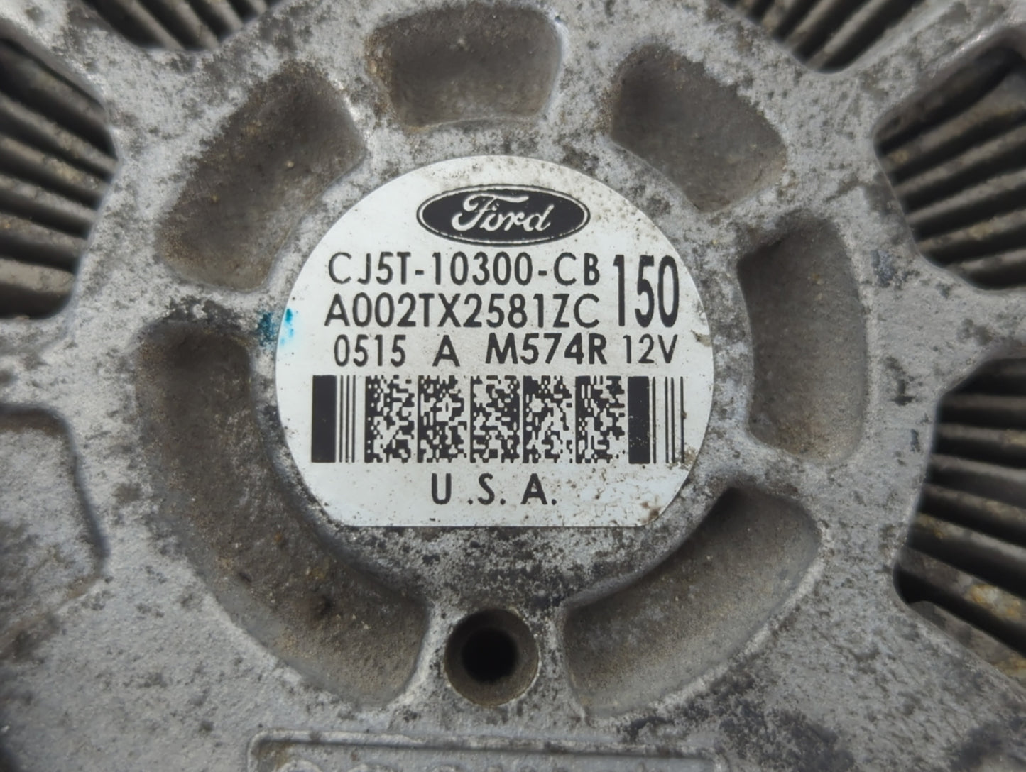 2014-2018 Ford Transit Alternator Replacement Generator Charging Assembly Engine OEM P/N:CJ5T-10300-CB Fits OEM Used Auto Pa