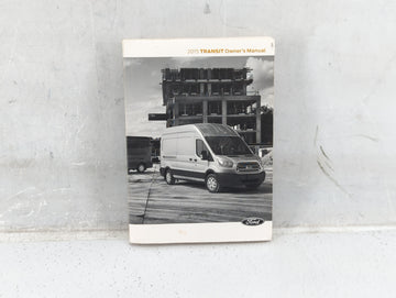 2015 Ford Transit Owners Manual Book Guide P/N:FK3J 19A321 AB OEM Used Auto Parts - Oemusedautoparts1.com