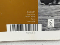 2015 Ford Transit Owners Manual Book Guide P/N:FK3J 19A321 AB OEM Used Auto Parts - Oemusedautoparts1.com