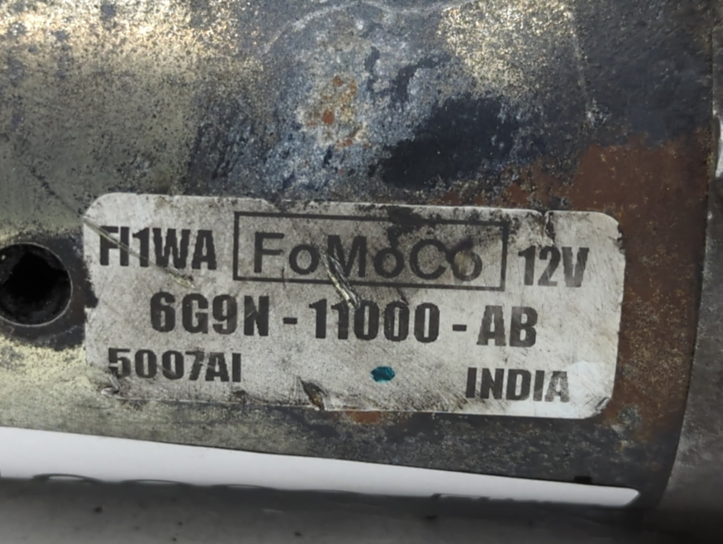 2014-2021 Ford Transit Car Starter Motor Solenoid OEM P/N:6G9N-11000-AB Fits Fits 2014 2015 2016 2017 2018 2019 2020 2021 OE
