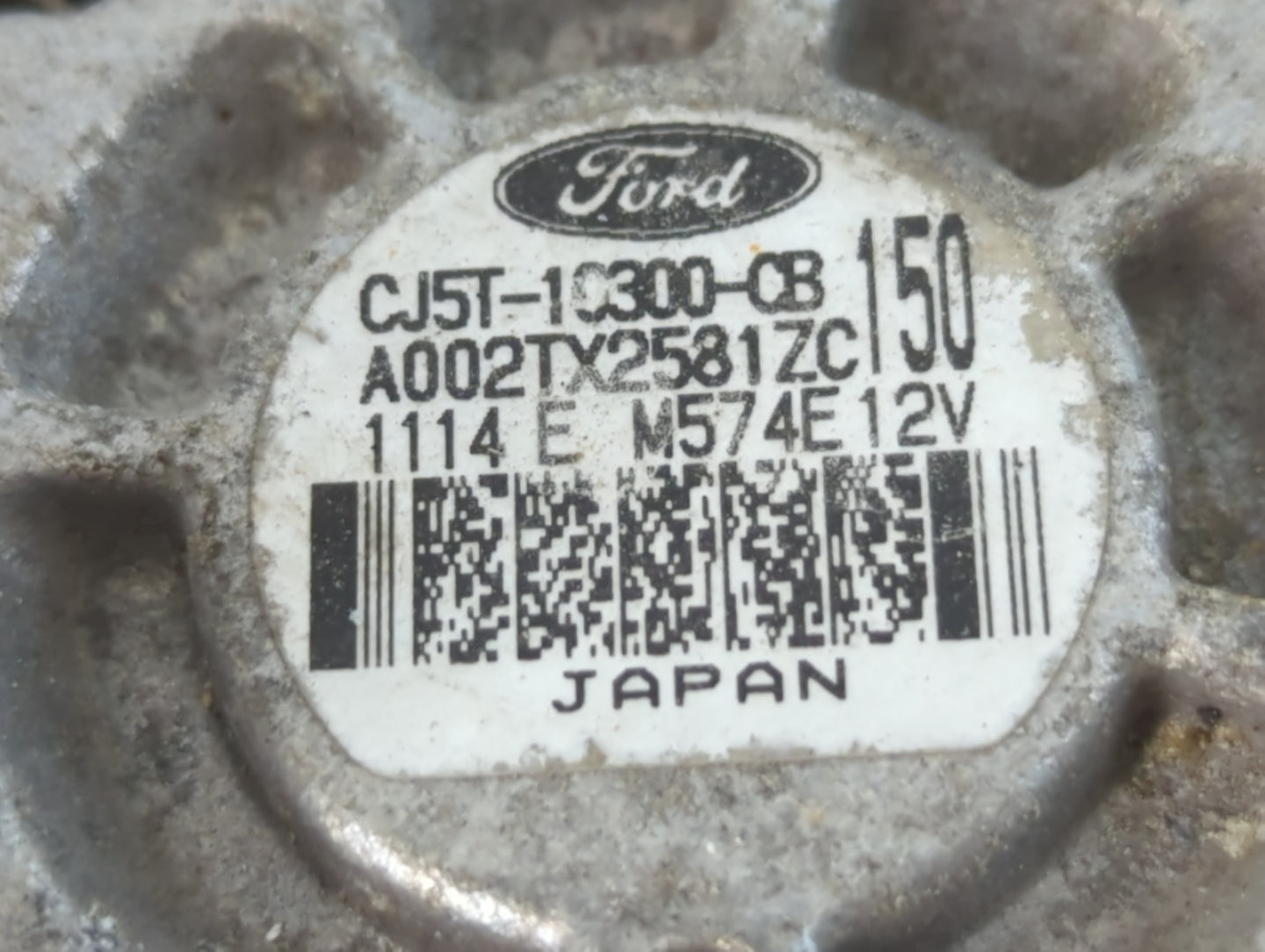 2014-2018 Ford Transit Alternator Replacement Generator Charging Assembly Engine OEM P/N:CJ5T-10300-CB Fits OEM Used Auto Pa
