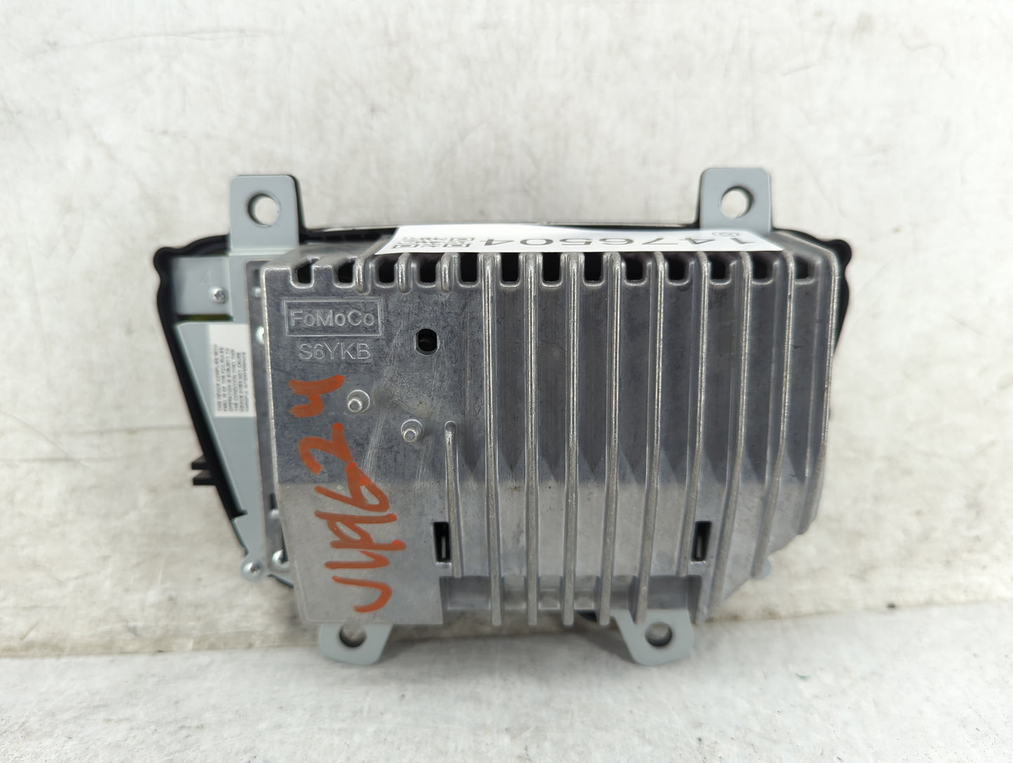 2015 Ford Transit 150 Radio AM FM Cd Player Receiver Replacement P/N:CK4T-18K810-AH Fits OEM Used Auto Parts - Oemusedautopa