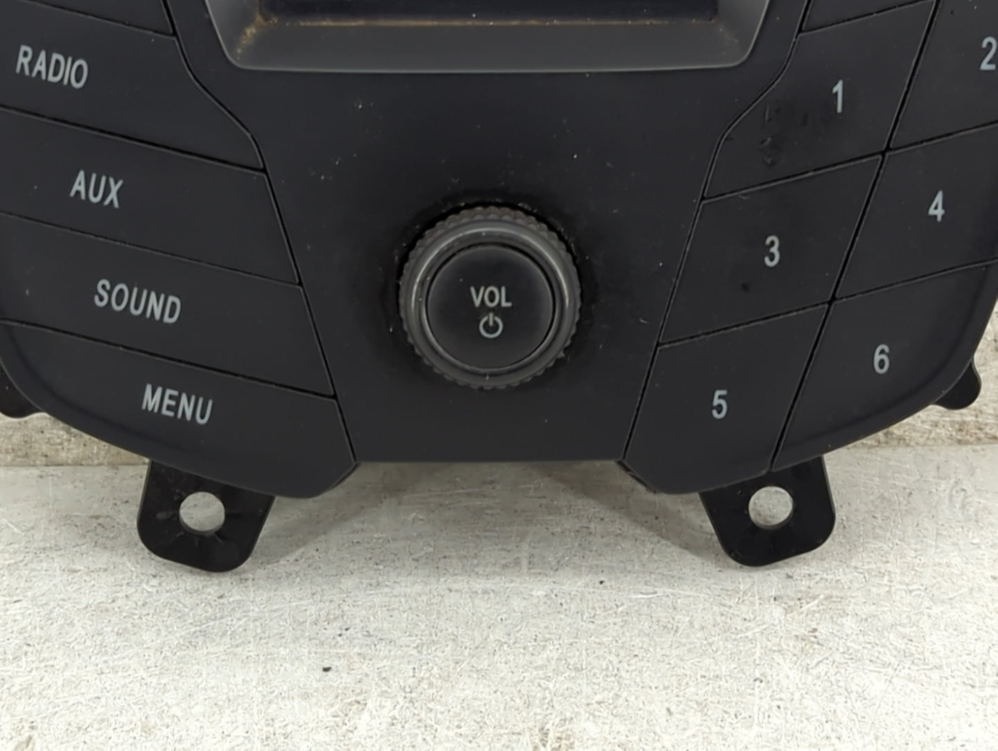 2015 Ford Transit 150 Radio AM FM Cd Player Receiver Replacement P/N:CK4T-18K810-AH A12871782 Fits OEM Used Auto Parts - Oem