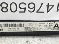 2015 Ford Transit 150 Radio AM FM Cd Player Receiver Replacement P/N:CK4T-18K810-AH Fits OEM Used Auto Parts - Oemusedautopa