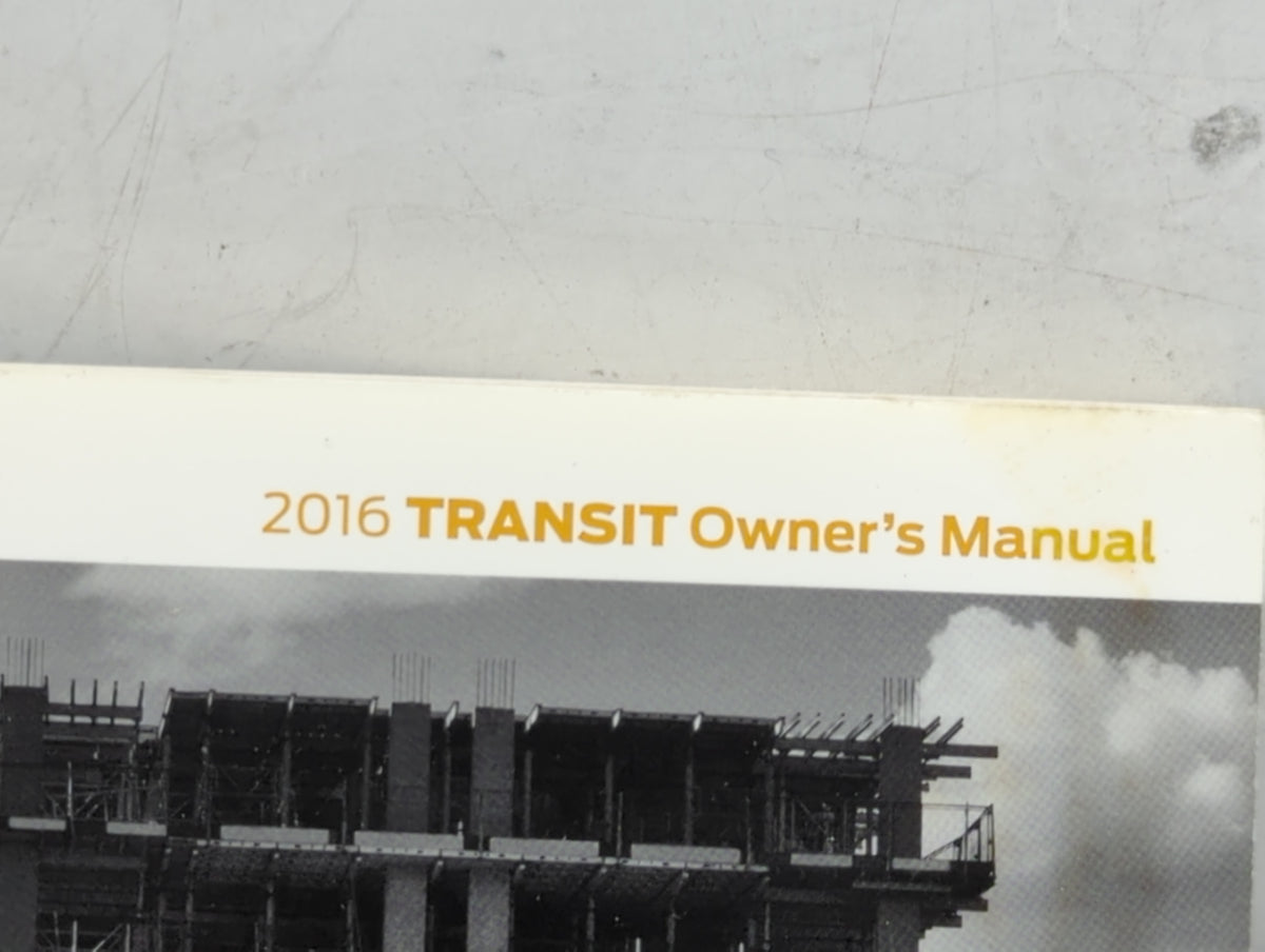 2015 Ford Transit 250 Owners Manual Book Guide P/N:GK3J19A321AA OEM Used Auto Parts - Oemusedautoparts1.com