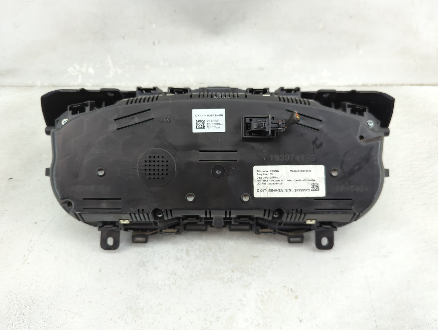 2015 Ford Transit 250 Instrument Cluster Speedometer Gauges P/N:CK4T-10849-SA BK3T-14C226-AC Miles:114K Fits Fits 2016 OEM U