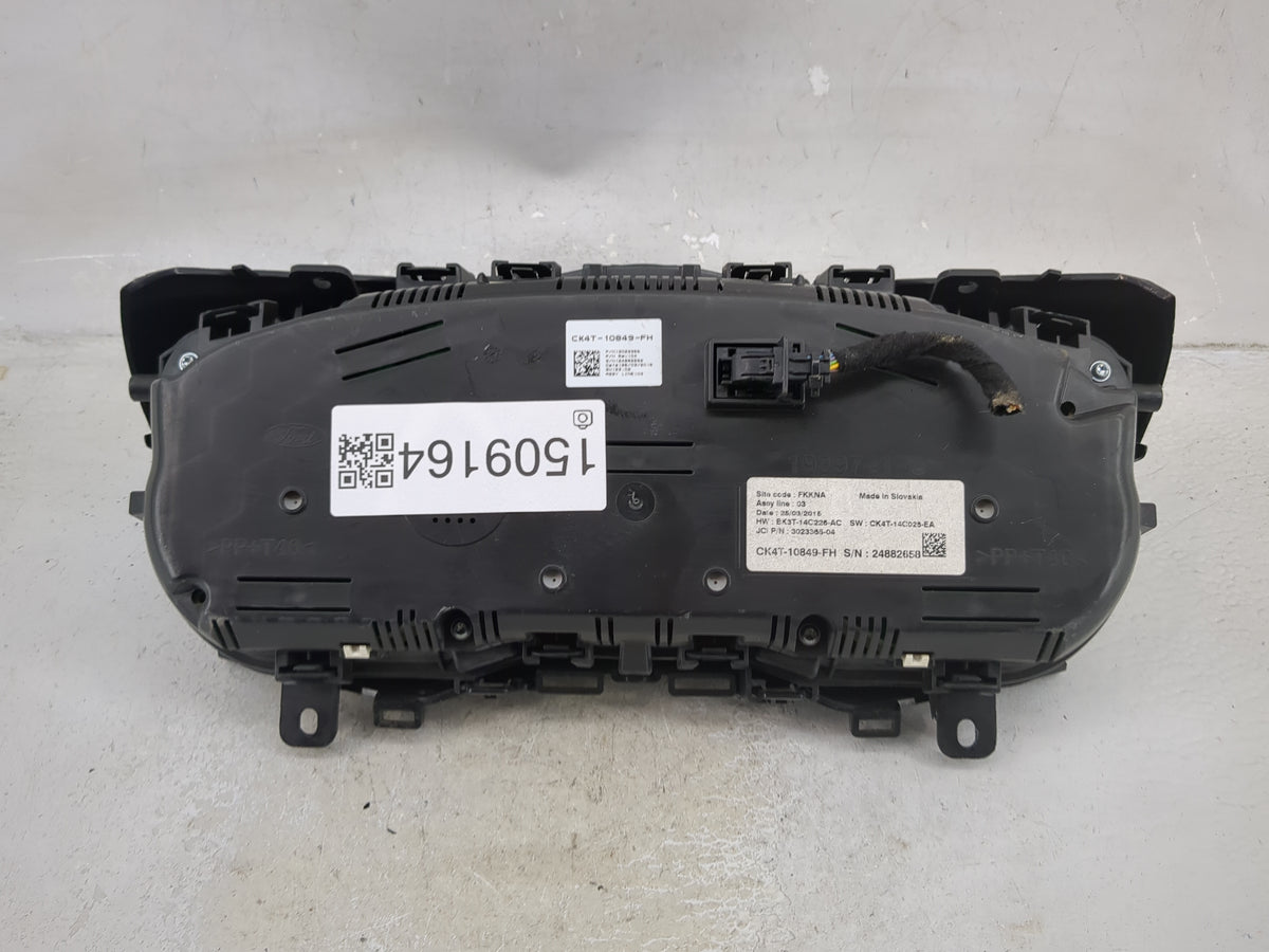 2015 Ford Transit 250 Instrument Cluster Speedometer Gauges P/N:CK4T-10849-FH EK3T-14C226-AC, CK4T-14C026-EA Miles: Fits Fit