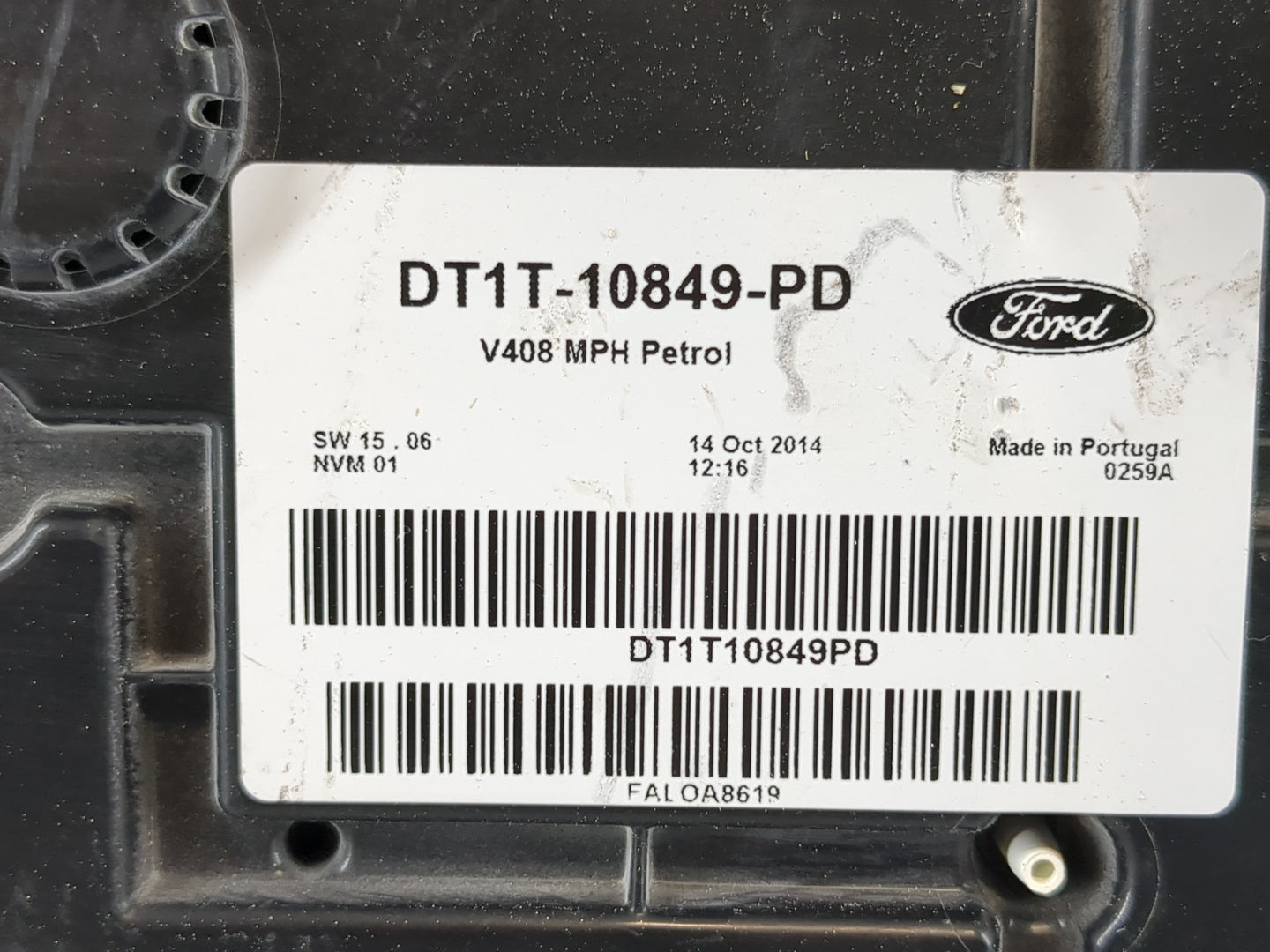 2014-2015 Ford Transit Connect Instrument Cluster Speedometer Gauges P/N:DT1T-10849-PD Fits Fits 2014 2015 OEM Used Auto Par