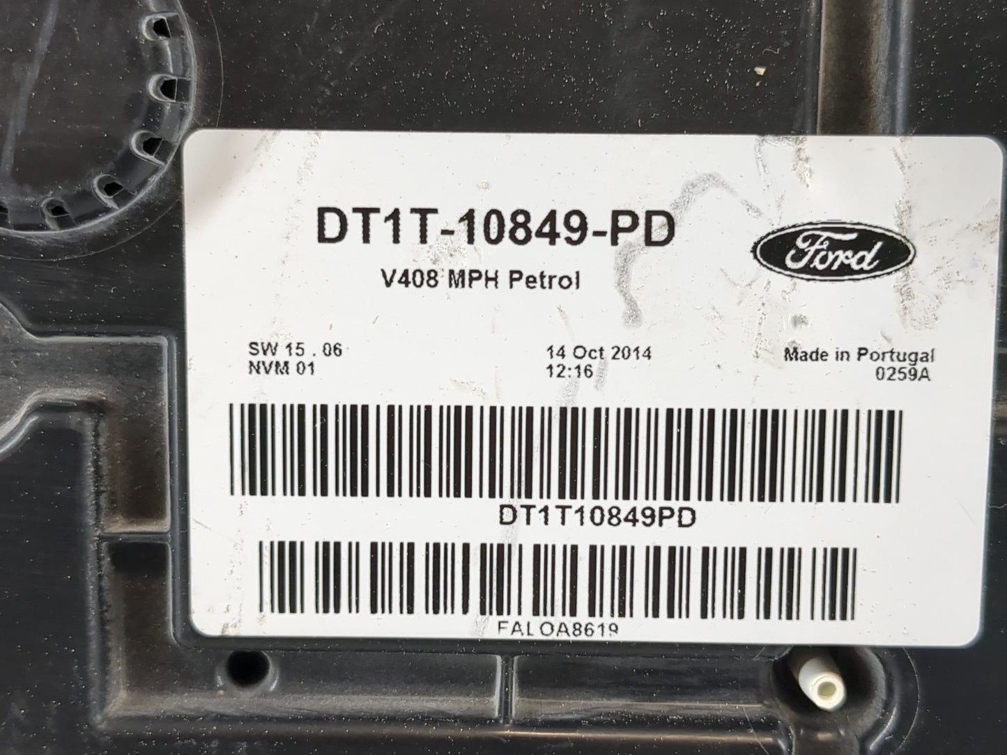 2014-2015 Ford Transit Connect Instrument Cluster Speedometer Gauges P/N:DT1T-10849-PD Fits Fits 2014 2015 OEM Used Auto Par