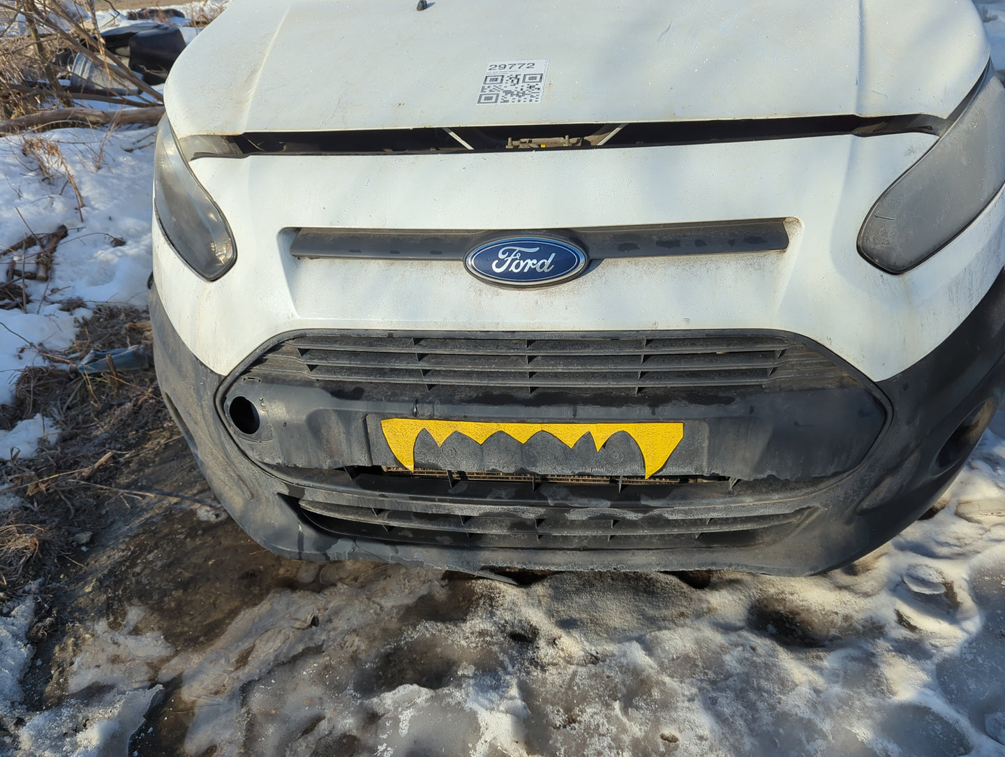 2014-2018 Ford Transit Connect Front Grille Bumper Not Included - Oemusedautoparts1.com