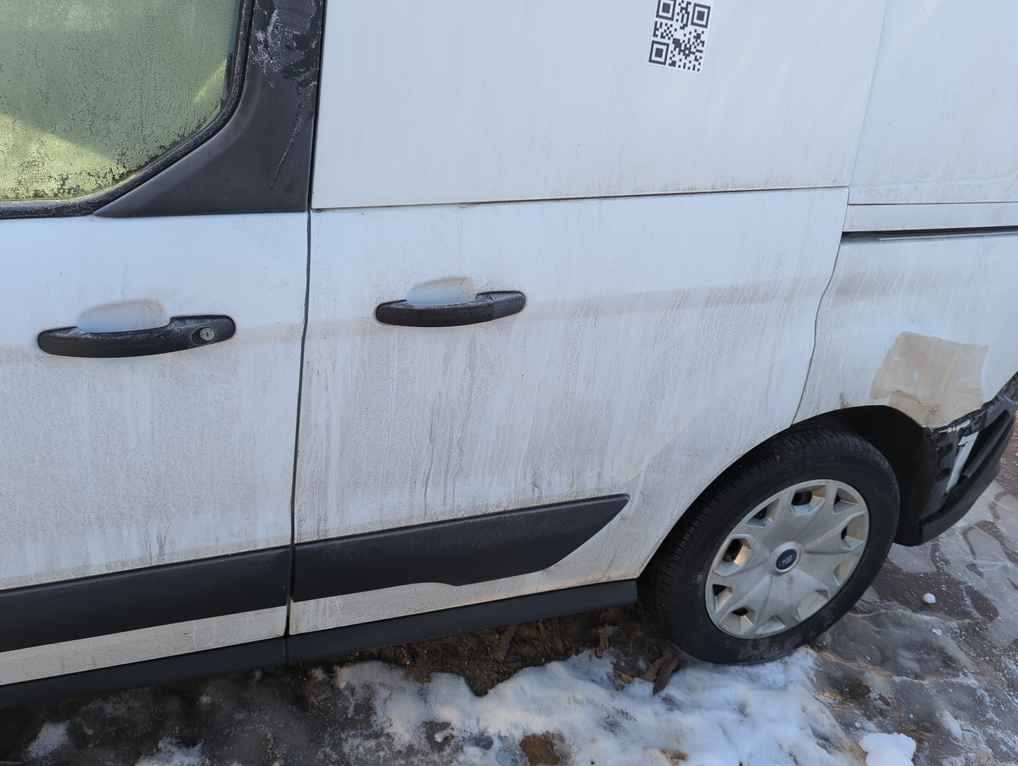 2014-2021 Ford Transit Connect Driver Rear Door Oem 1370060 - Oemusedautoparts1.com