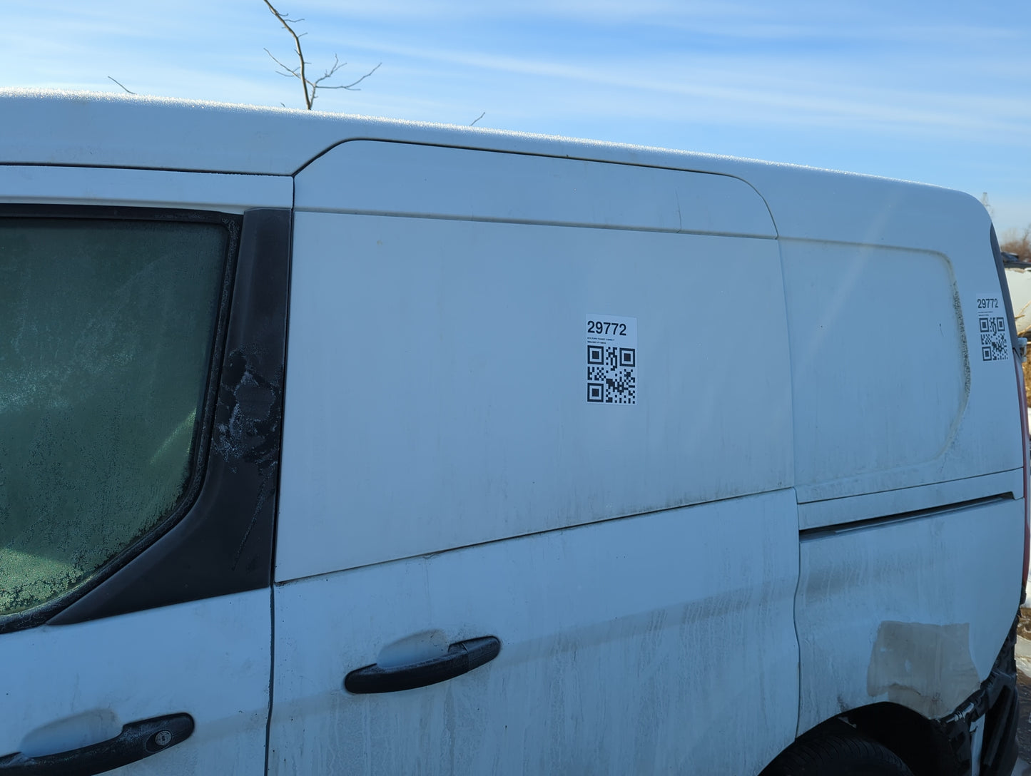2014-2021 Ford Transit Connect Driver Rear Door Oem 1370060 - Oemusedautoparts1.com