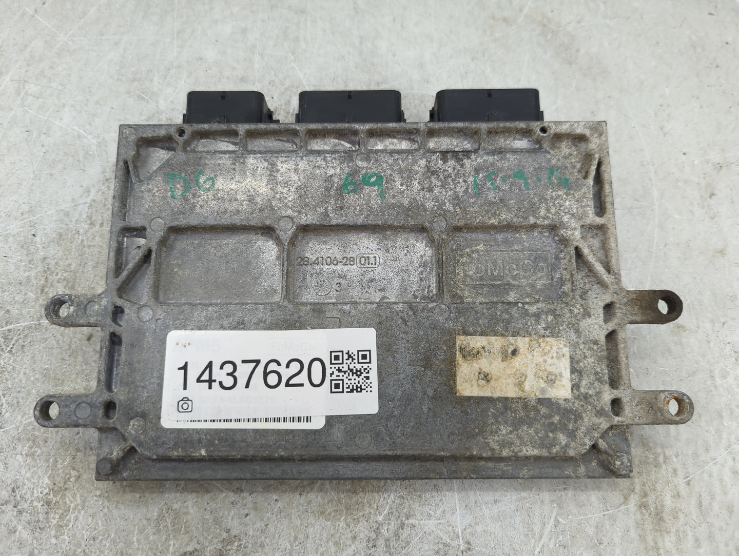 2014-2015 Ford Transit Connect PCM Engine Control Computer ECU ECM PCU OEM P/N:6PXS4LAF00 14150 03 50 Fits Fits 2014 2015 OE