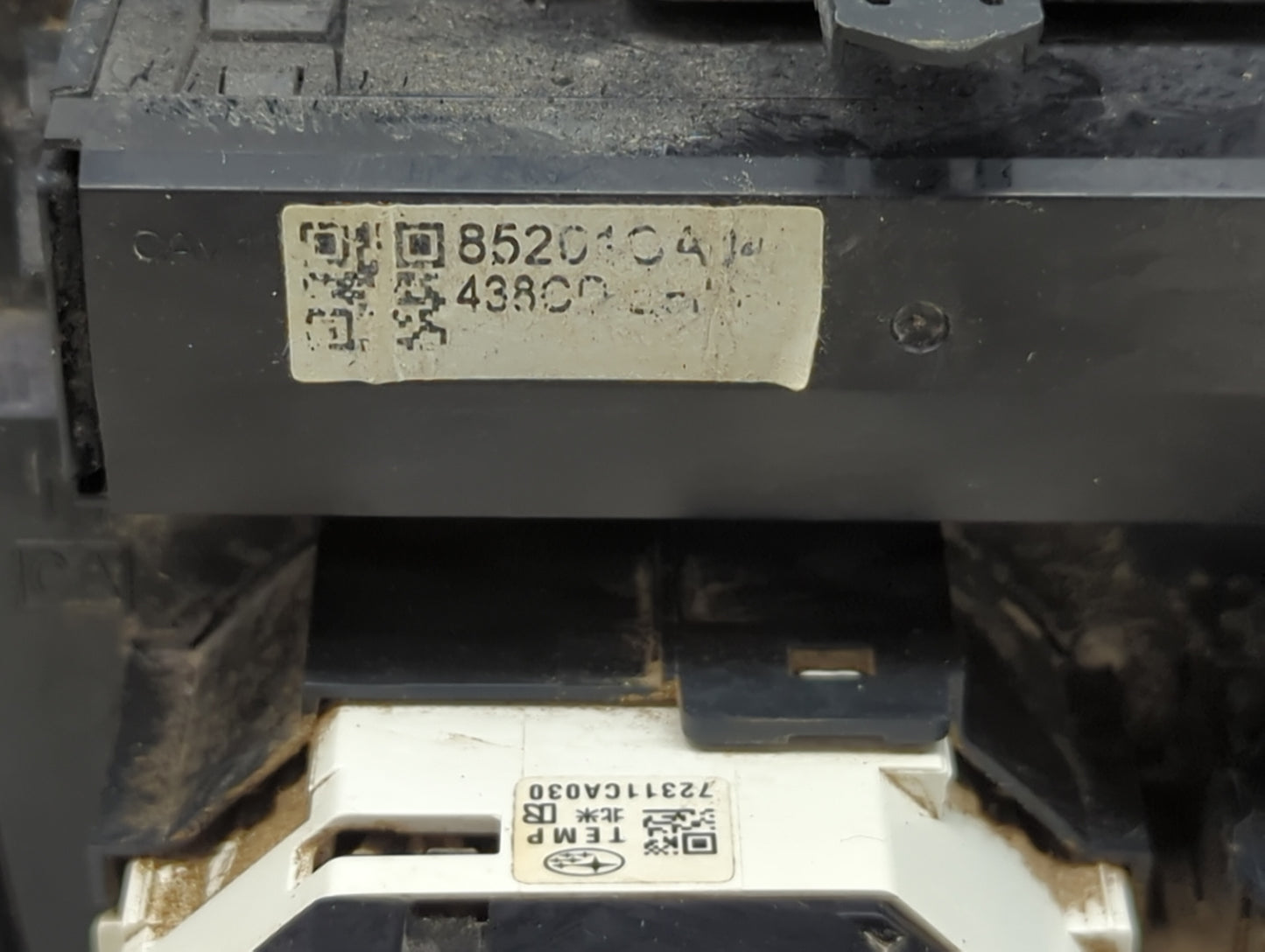 2015 Frs Fr-S Climate Control Module Temperature AC/Heater Replacement P/N:85201CA 43800, 72311CA030 Fits OEM Used Auto Part