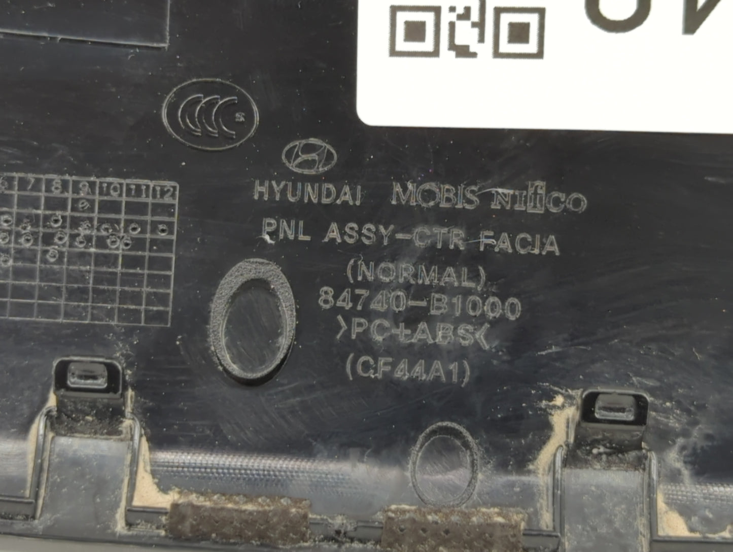 2017 Genesis G80 Climate Control Module Temperature AC/Heater Replacement P/N:84740-B1000 97250-B1XXX Fits Fits 2015 2016 OE