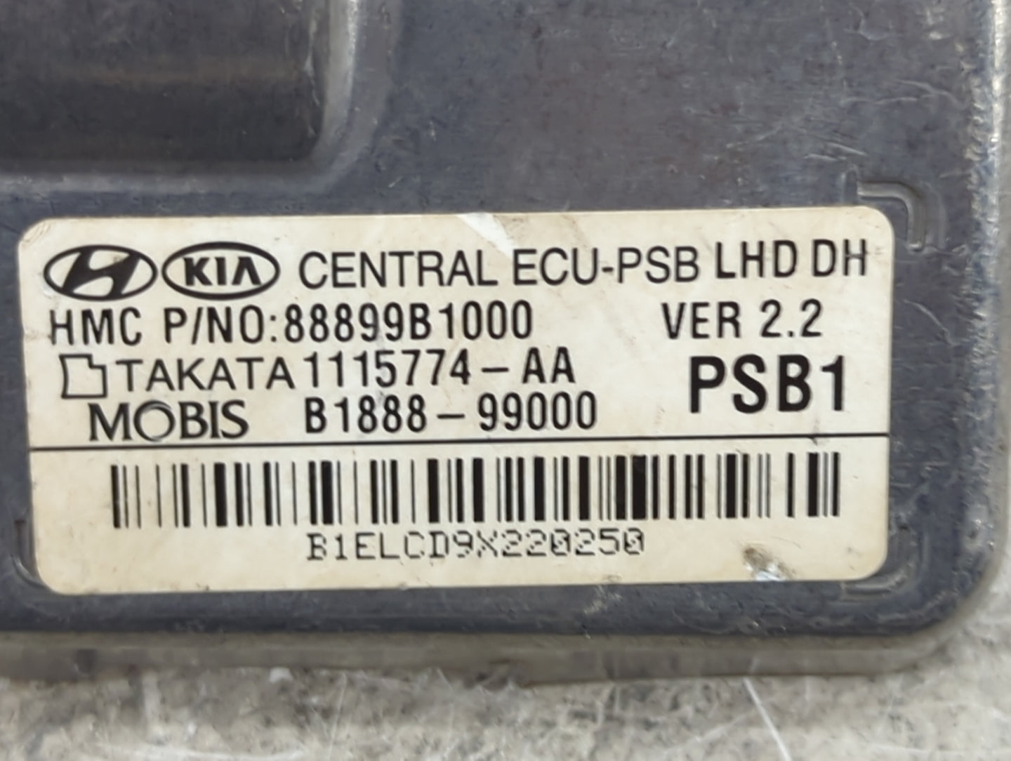 Genesis Genesis Seat Belt Control Module - Oemusedautoparts1.com