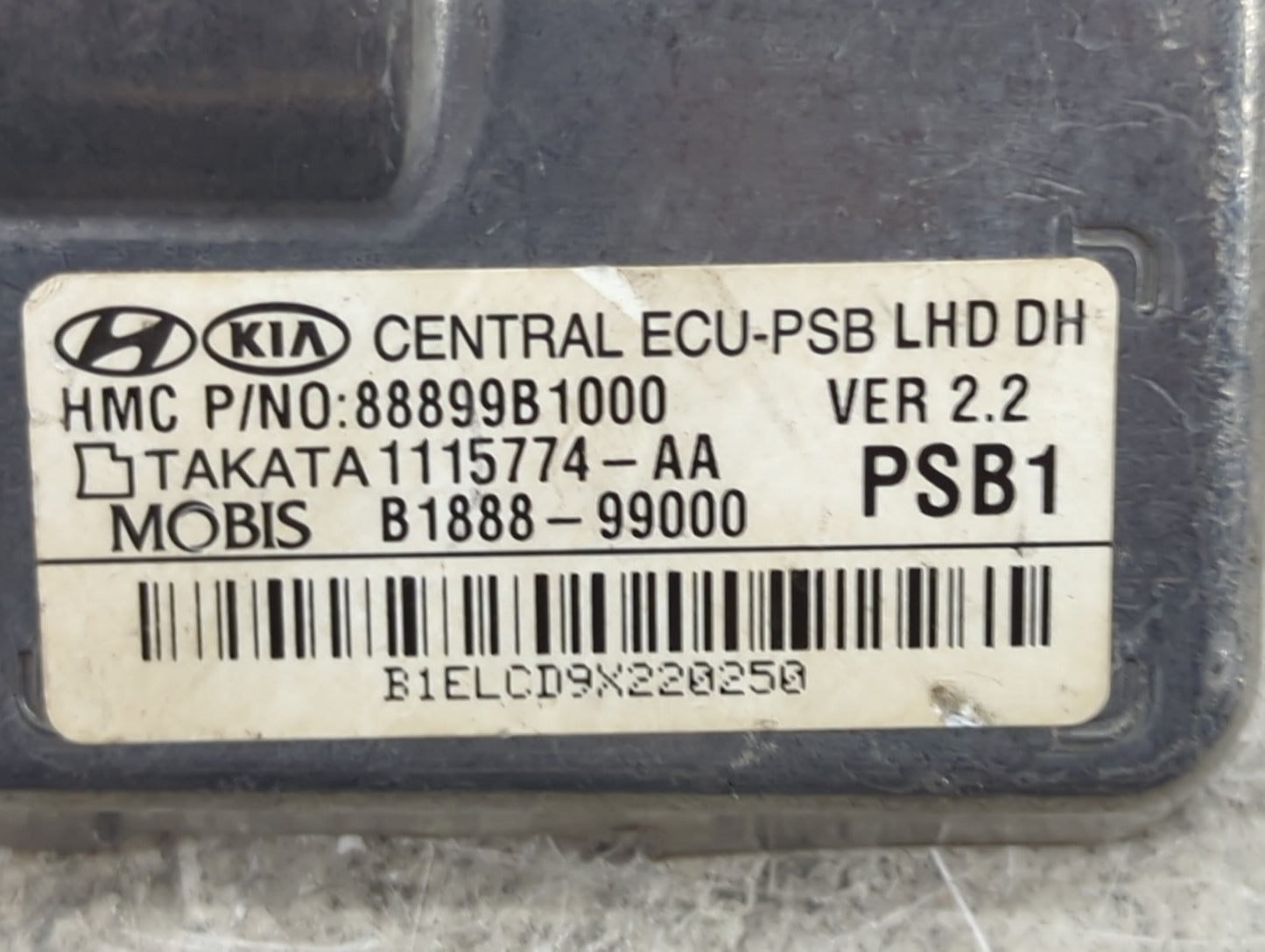 Genesis Genesis Seat Belt Control Module - Oemusedautoparts1.com