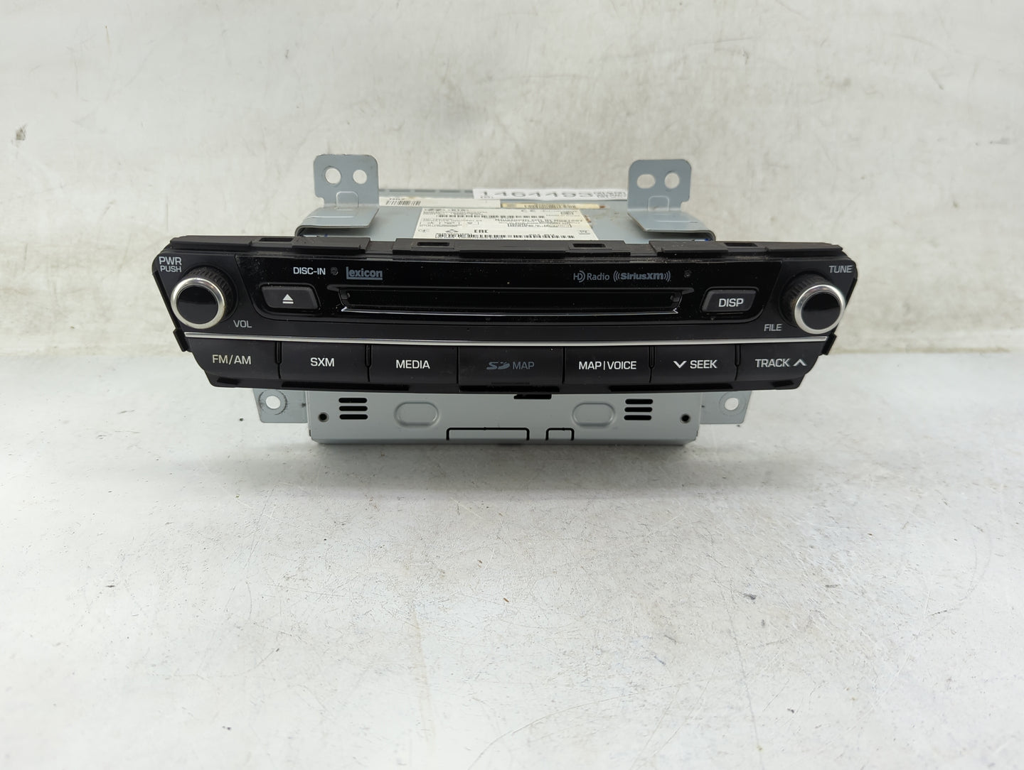2015 Genesis Genesis Radio AM FM Cd Player Receiver Replacement P/N:96560-B1570 LND2570ENDH, YZP-RBDAG332A, 7414A-RBDAG332A 