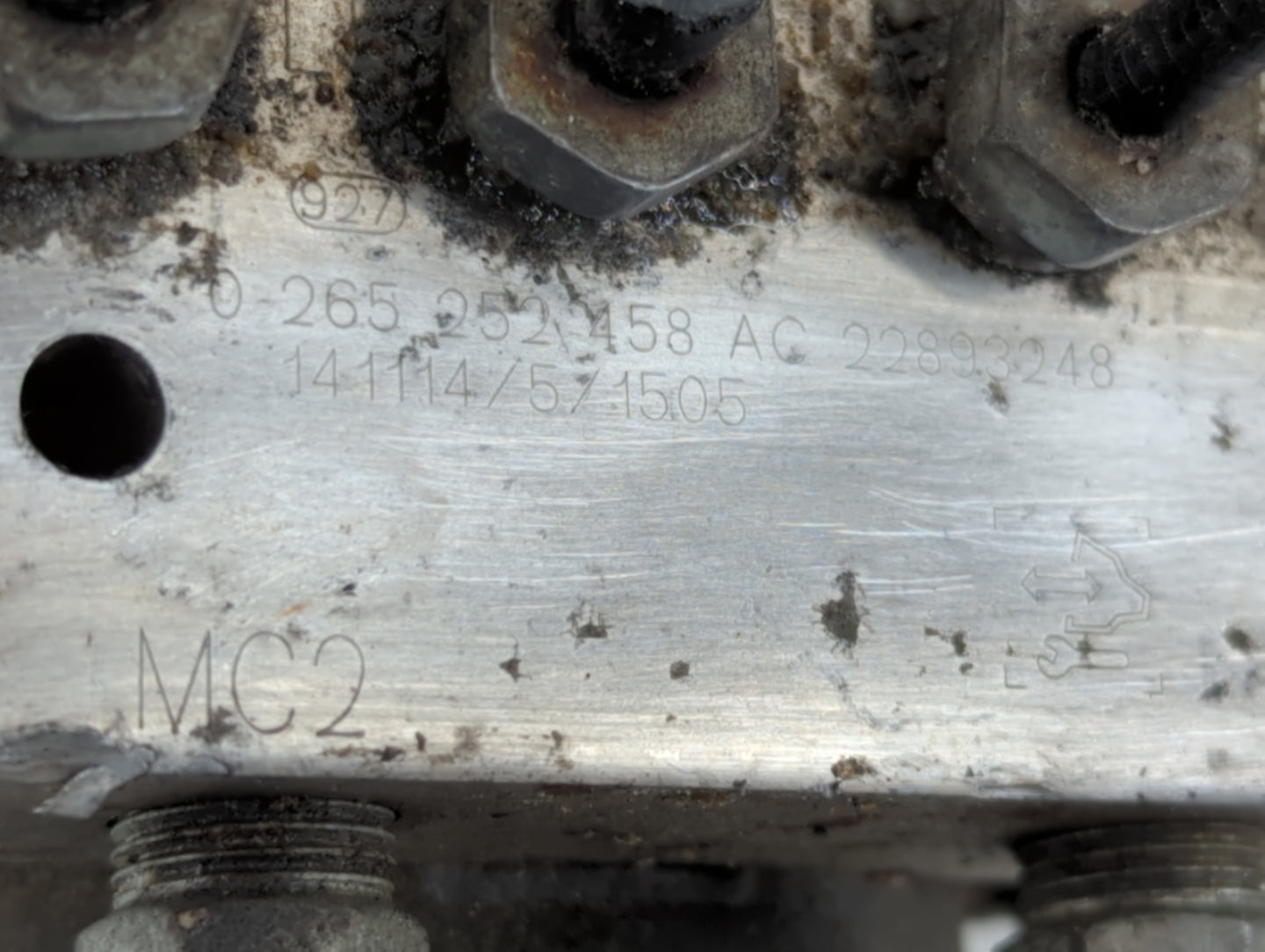 2012-2017 Gmc Acadia ABS Pump Control Module Replacement P/N:22893248 22822155 Fits Fits 2012 2013 2014 2015 2016 2017 OEM U