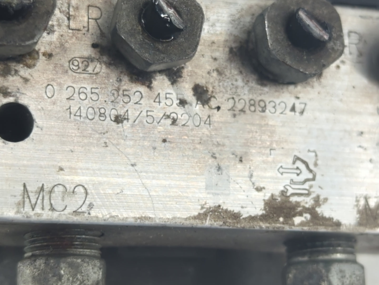 2012-2017 Gmc Acadia ABS Pump Control Module Replacement Fits Fits 2012 2013 2014 2015 2016 2017 OEM Used Auto Parts - Oemus