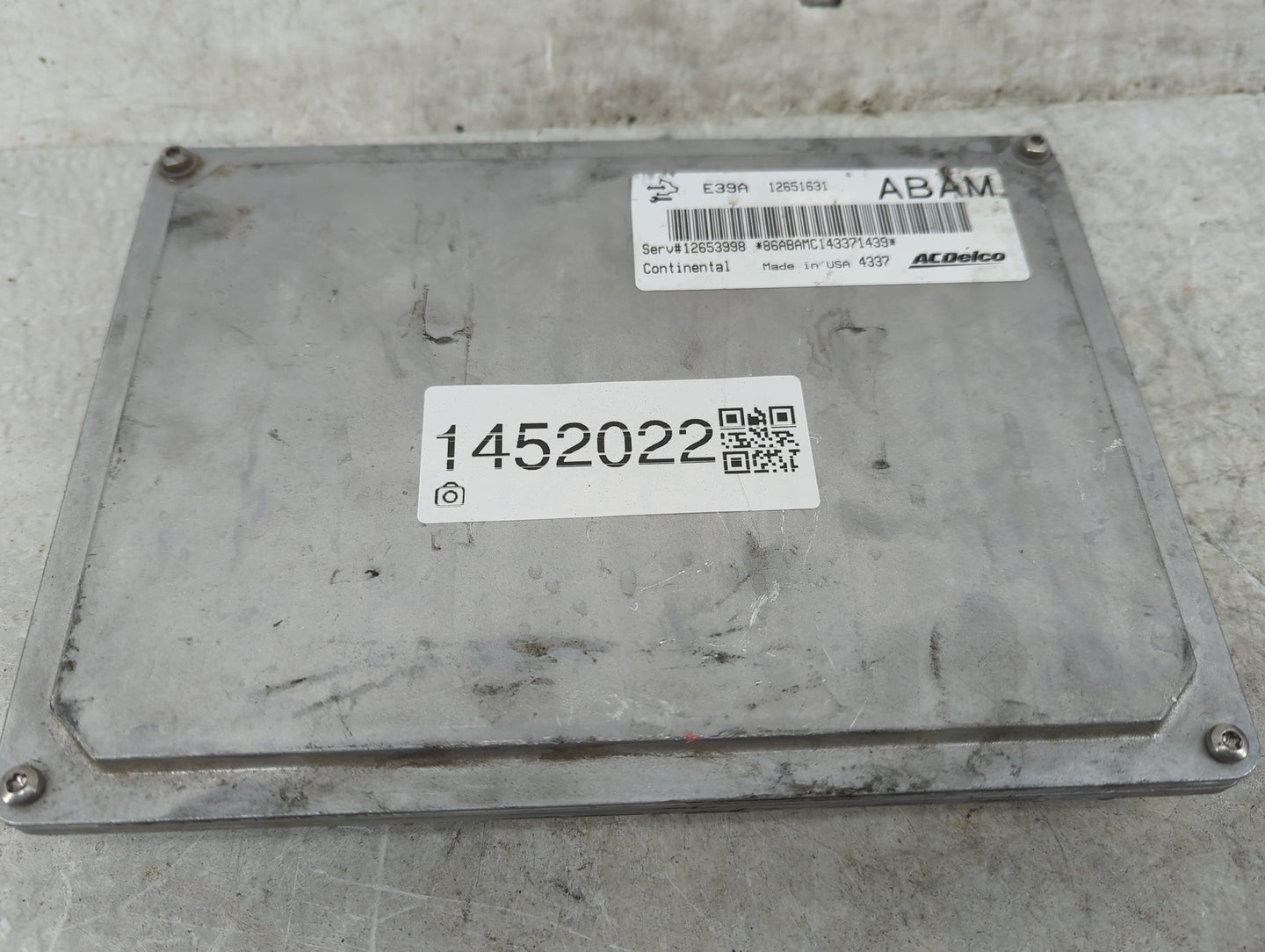 2013-2016 Gmc Acadia PCM Engine Control Computer ECU ECM PCU OEM P/N:12651631 12653998 Fits Fits 2013 2014 2015 2016 OEM Use