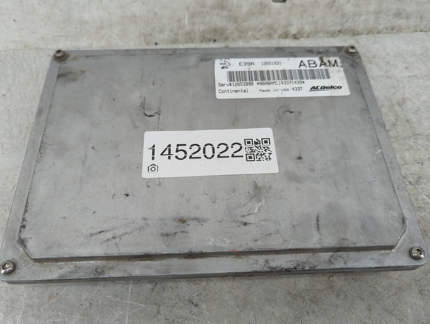 2013-2016 Gmc Acadia PCM Engine Control Computer ECU ECM PCU OEM P/N:12651631 12653998 Fits Fits 2013 2014 2015 2016 OEM Use
