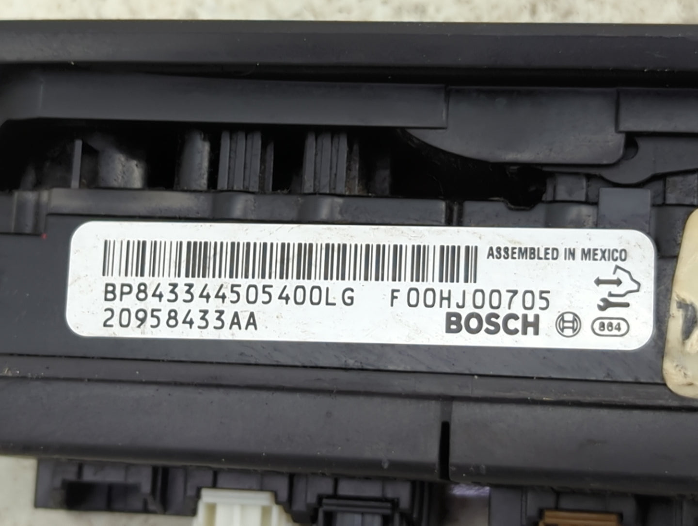 2010-2017 Gmc Acadia Master Power Window Switch Replacement Driver Side Left P/N:BP84334450540OLG F00HJ00705 Fits OEM Used A