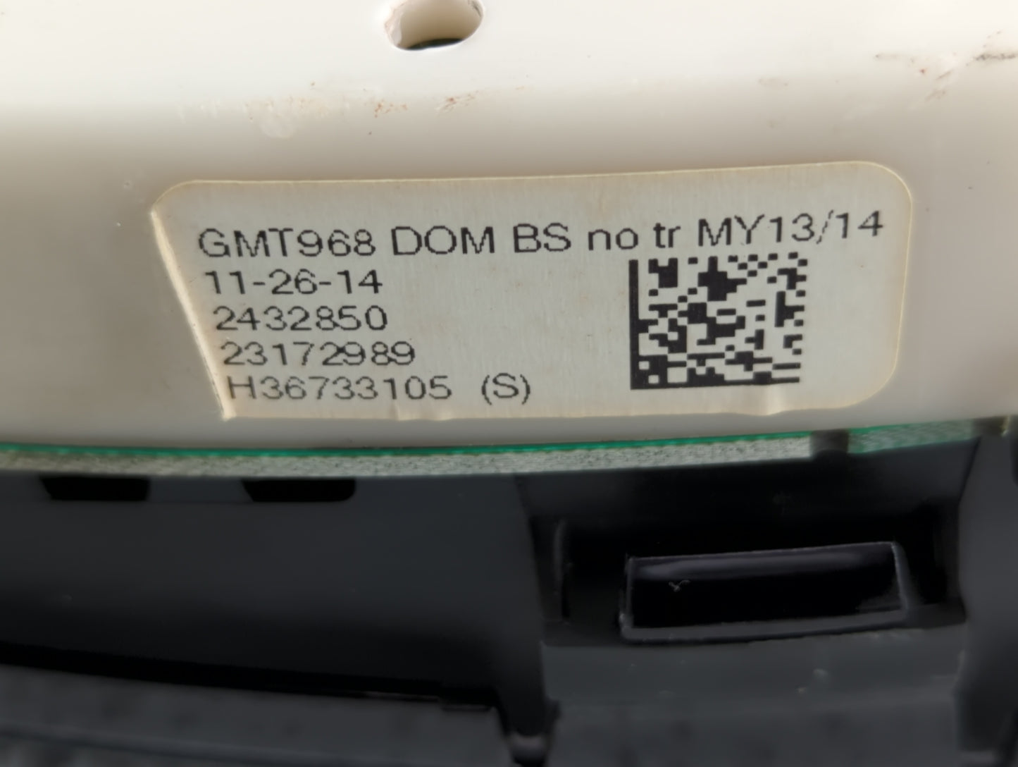 2014-2016 Gmc Acadia Instrument Cluster Speedometer Gauges P/N:23172989 Fits Fits 2014 2015 2016 OEM Used Auto Parts - Oemus