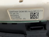 2014-2016 Gmc Acadia Instrument Cluster Speedometer Gauges P/N:23172989 Fits Fits 2014 2015 2016 OEM Used Auto Parts - Oemus