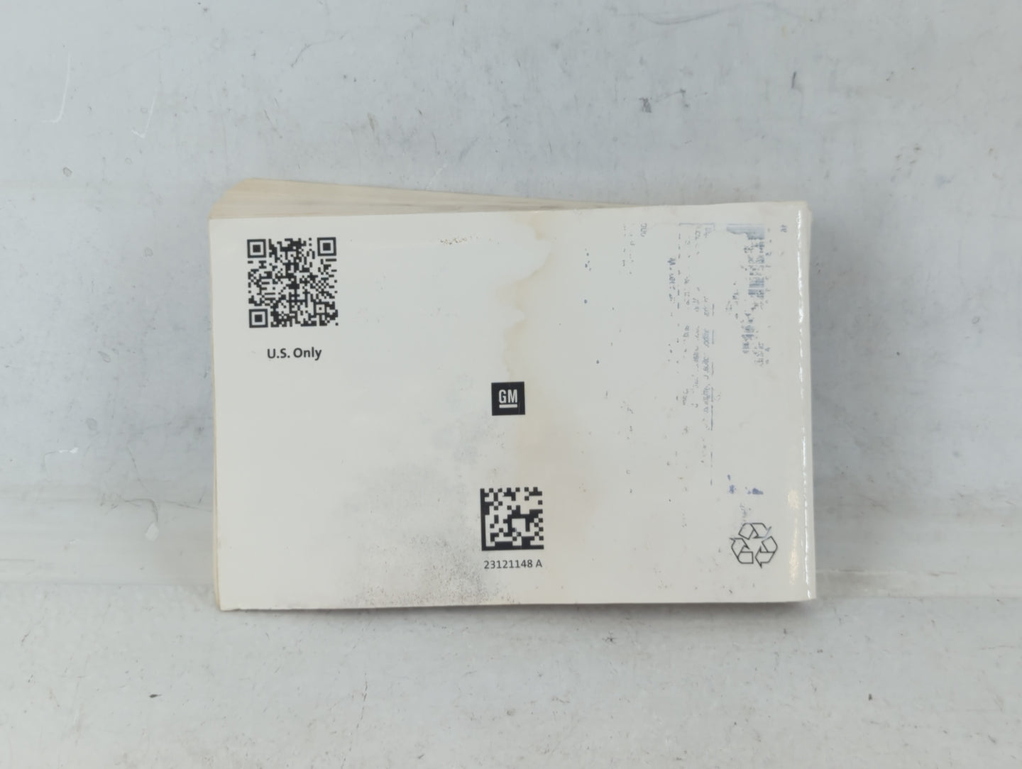 2015 Gmc Acadia Owners Manual Book Guide P/N:23121148 A OEM Used Auto Parts - Oemusedautoparts1.com