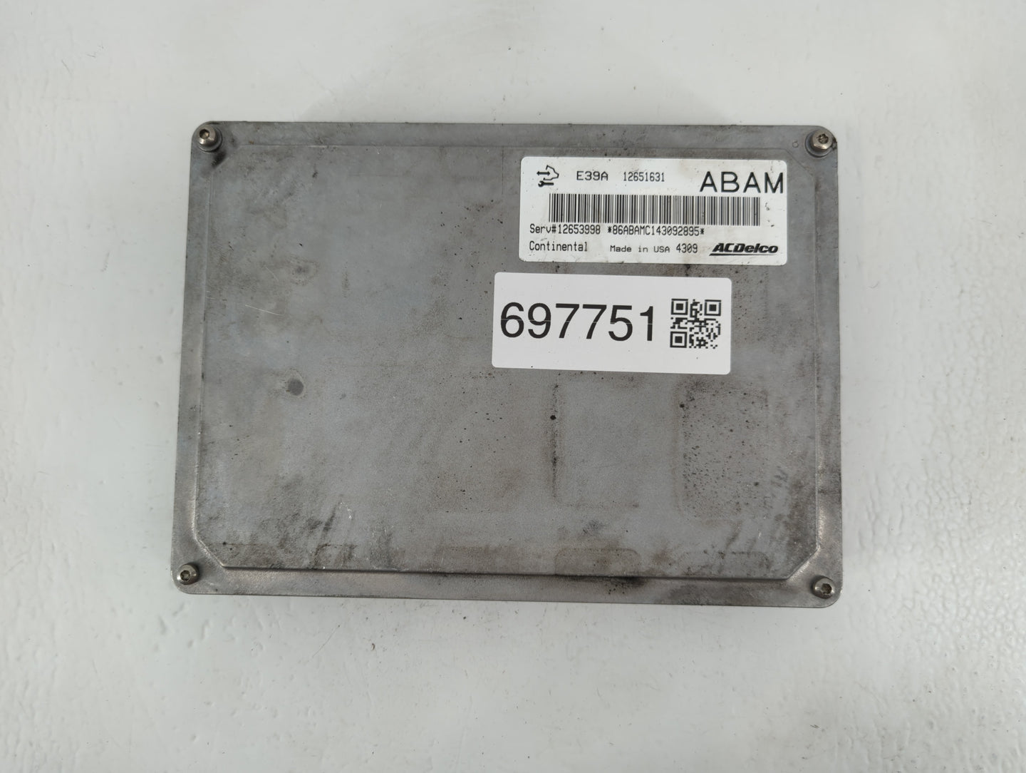 2013-2016 Gmc Acadia PCM Engine Control Computer ECU ECM PCU OEM P/N:12653998 12651631 Fits Fits 2013 2014 2015 2016 OEM Use