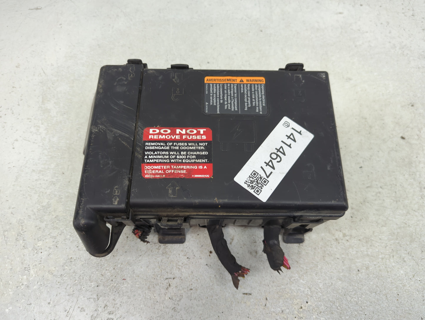 2013-2016 Gmc Savana 2500 Fusebox Fuse Box Panel Relay Module P/N:23104894 Fits Fits 2013 2014 2015 2016 OEM Used Auto Parts