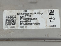 2014-2016 Gmc Sierra 1500 PCM Engine Control Computer ECU ECM PCU OEM P/N:848032280 12664768 Fits Fits 2014 2015 2016 OEM Us