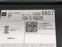 2015 Gmc Sierra 1500 Radio AM FM Cd Player Receiver Replacement P/N:13596607 Fits Fits 2016 OEM Used Auto Parts - Oemusedaut