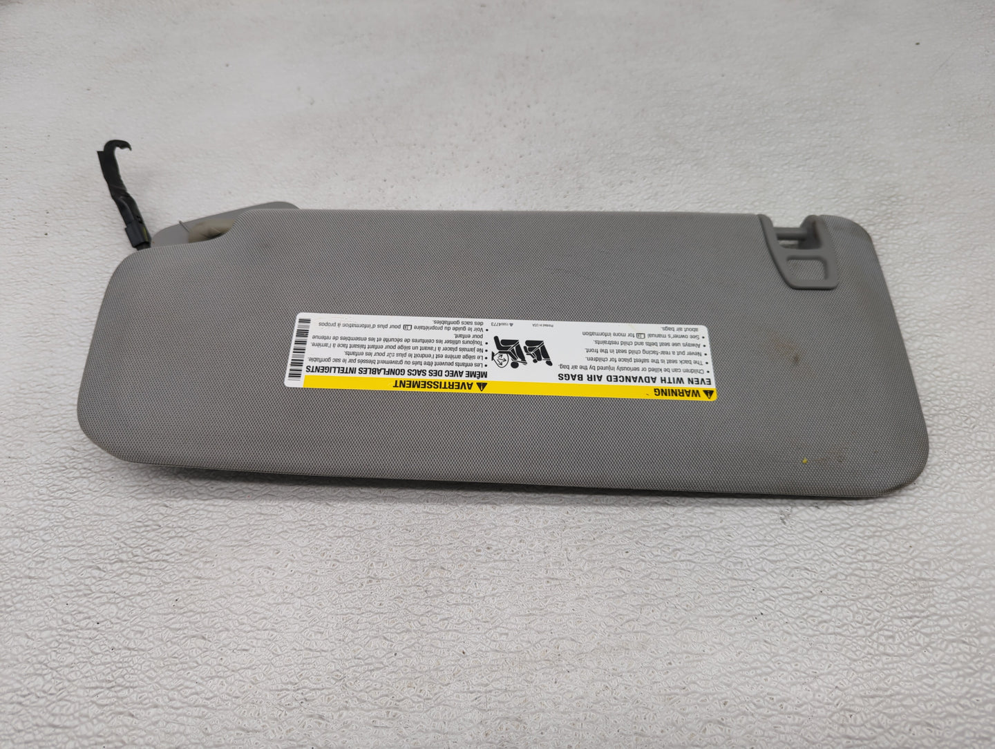 2014-2019 Gmc Sierra 1500 Sun Visor Shade Replacement Passenger Right Mirror Fits Fits 2014 2015 2016 2017 2018 2019 OEM Use