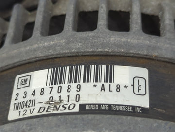 2014-2019 Gmc Sierra 1500 Alternator Replacement Generator Charging Assembly Engine OEM P/N:23487089 Fits OEM Used Auto Parts
