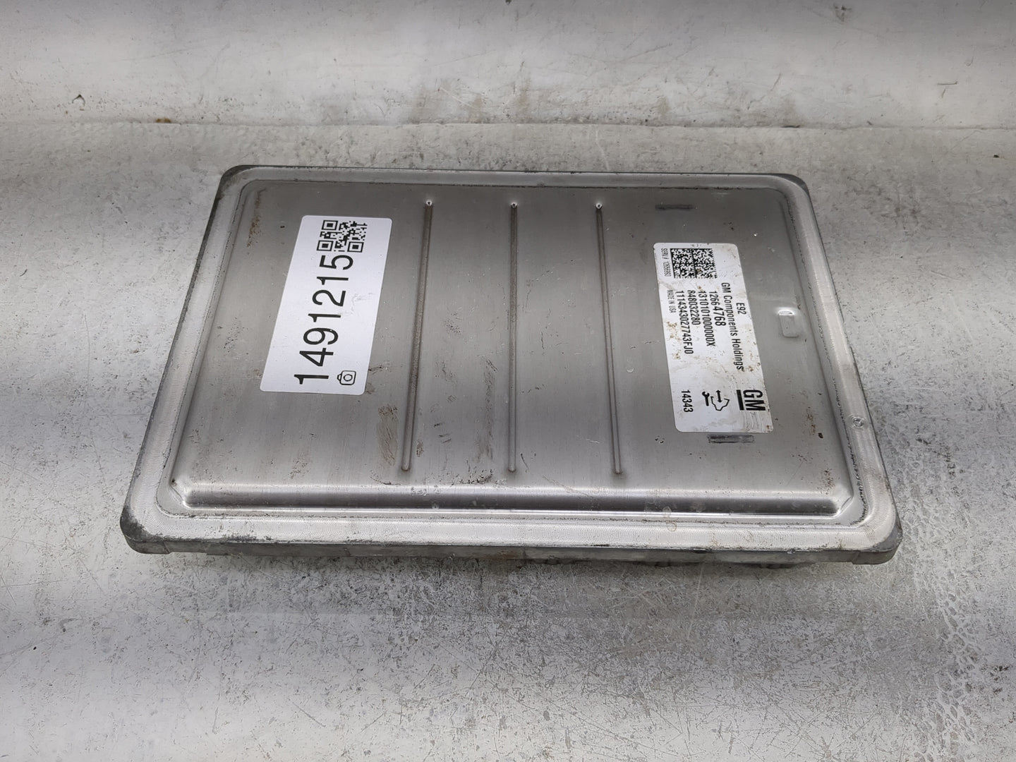 2014-2016 Gmc Sierra 1500 PCM Engine Control Computer ECU ECM PCU OEM P/N:12664768 12656993 Fits Fits 2014 2015 2016 OEM Use