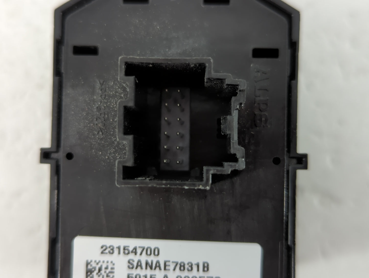 2014-2018 Gmc Sierra 1500 Master Power Window Switch Replacement Driver Side Left P/N:23154700 Fits OEM Used Auto Parts - Oe