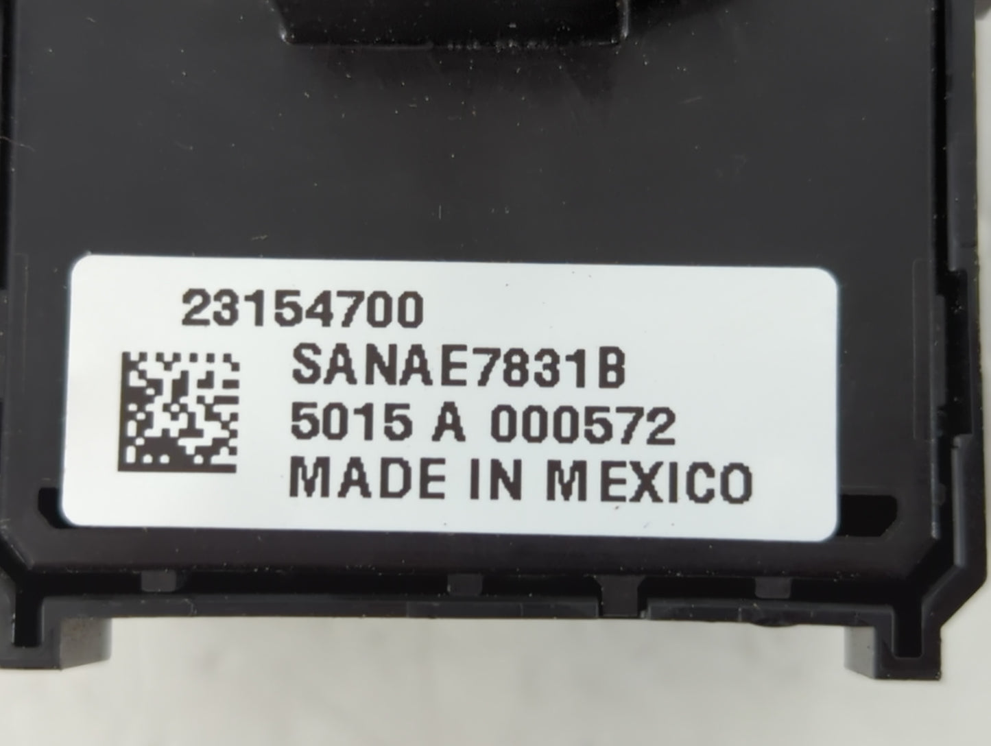 2014-2018 Gmc Sierra 1500 Master Power Window Switch Replacement Driver Side Left P/N:23154700 Fits OEM Used Auto Parts - Oe