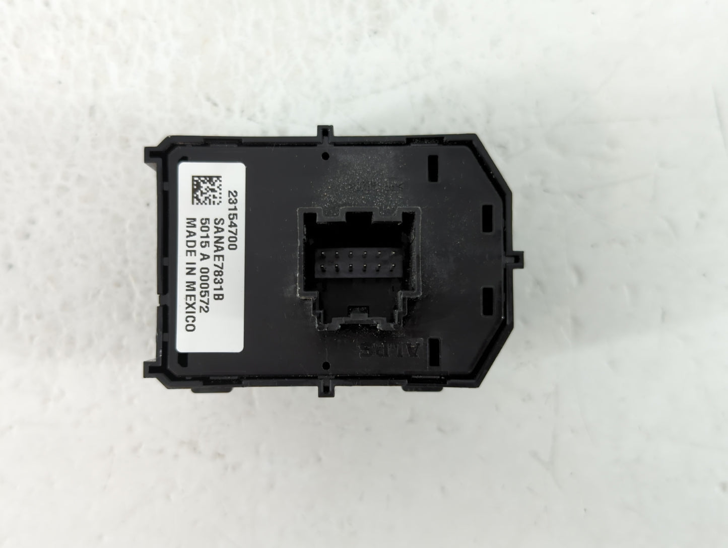 2014-2018 Gmc Sierra 1500 Master Power Window Switch Replacement Driver Side Left P/N:23154700 Fits OEM Used Auto Parts - Oe