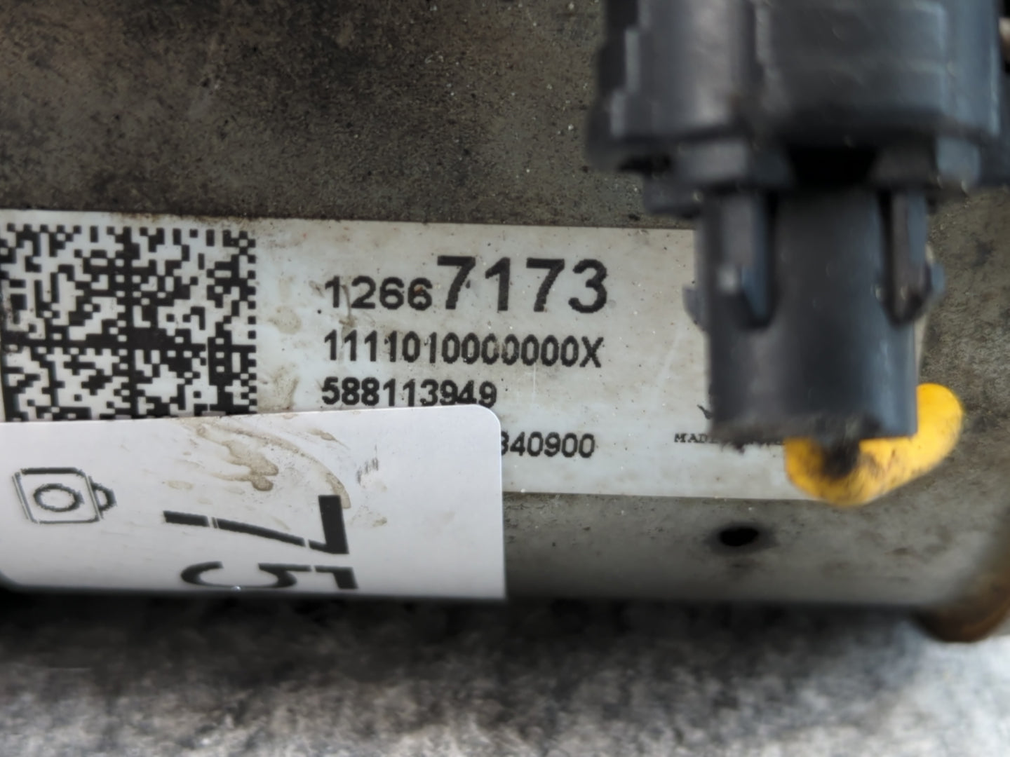 2014-2019 Gmc Sierra 1500 Car Starter Motor Solenoid OEM P/N:12667173 Fits Fits 2014 2015 2016 2017 2018 2019 2020 OEM Used 
