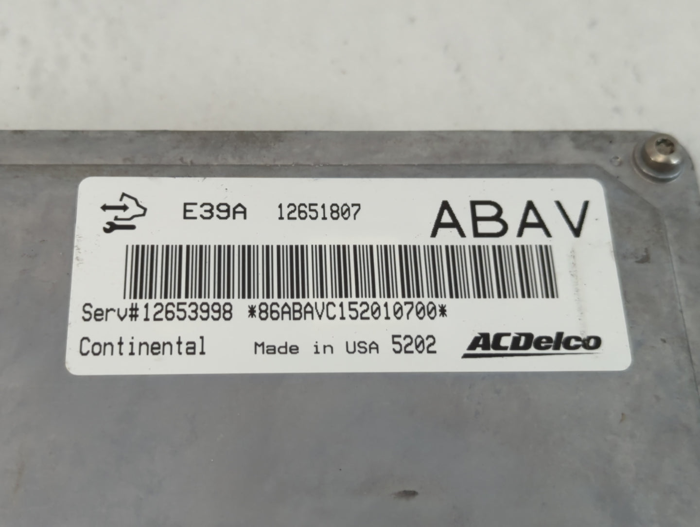 2013-2016 Gmc Terrain PCM Engine Control Computer ECU ECM PCU OEM P/N:12651807 Fits Fits 2013 2014 2015 2016 OEM Used Auto P