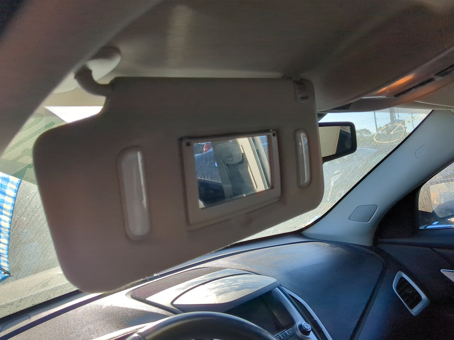 2010-2017 Gmc Terrain Sun Visor Shade Replacement Driver Left Mirror Fits Fits 2010 2011 2012 2013 2014 2015 2016 2017 OEM U
