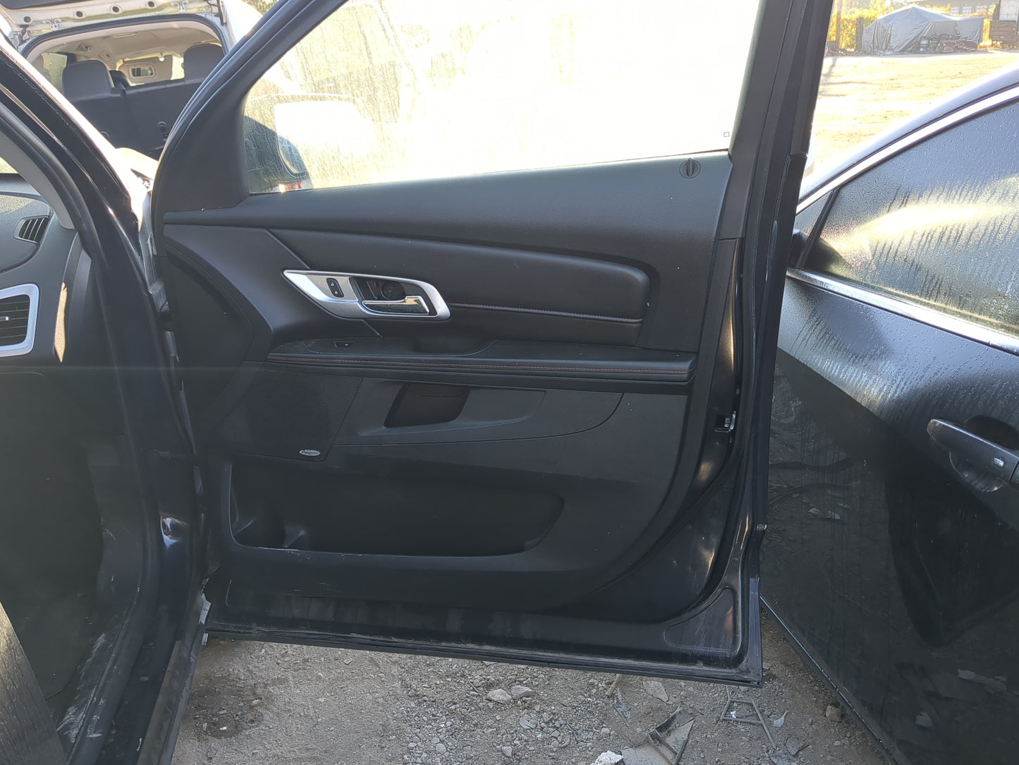 2015 Gmc Terrain Front Right Passenger Interior Door Panel Trim 1201685 - Oemusedautoparts1.com