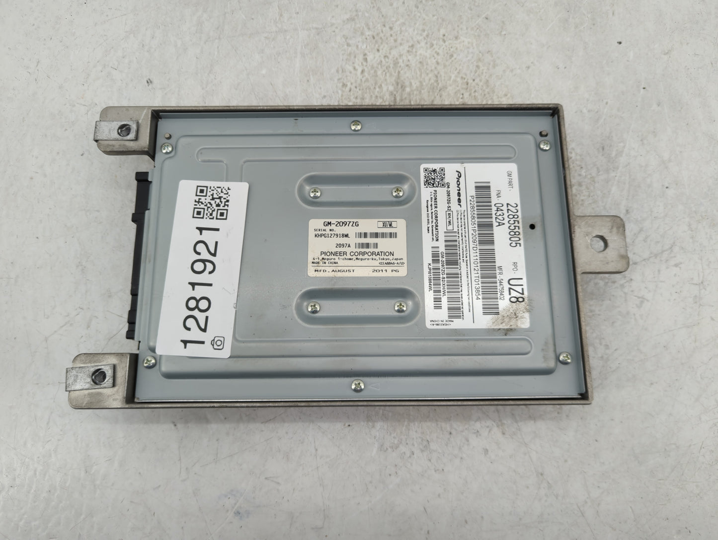 2010-2017 Gmc Terrain Radio AM FM Cd Player Receiver Replacement P/N:22855805 Fits Fits 2010 2011 2012 2013 2014 2015 2016 2