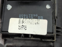 2010-2017 Gmc Terrain Master Power Window Switch Replacement Driver Side Left P/N:20917598 22903981 Fits OEM Used Auto Parts