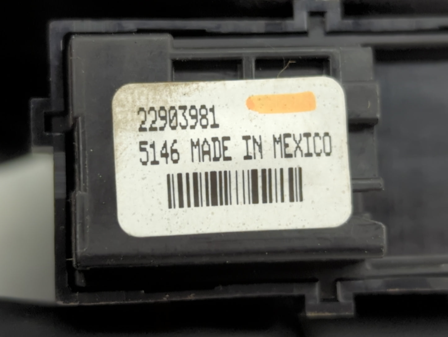 2010-2017 Gmc Terrain Master Power Window Switch Replacement Driver Side Left P/N:22903981 Fits OEM Used Auto Parts - Oemuse