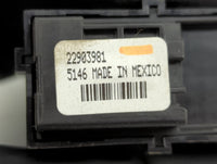 2010-2017 Gmc Terrain Master Power Window Switch Replacement Driver Side Left P/N:22903981 Fits OEM Used Auto Parts - Oemuse