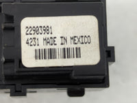 2010-2017 Gmc Terrain Master Power Window Switch Replacement Driver Side Left P/N:22903981 Fits OEM Used Auto Parts - Oemuse
