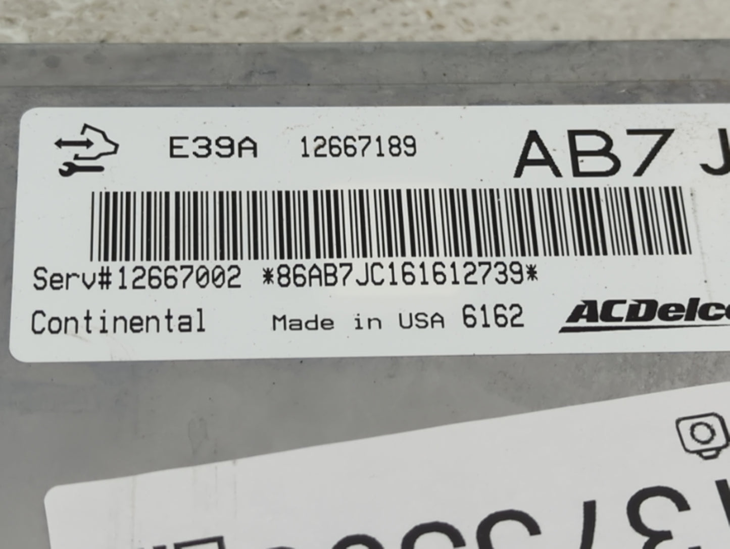 2013-2016 Gmc Terrain PCM Engine Control Computer ECU ECM PCU OEM P/N:12667189 Fits Fits 2013 2014 2015 2016 OEM Used Auto P